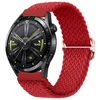 BStrap Elastic Nylon pašček za Xiaomi Watch S1 Active, red