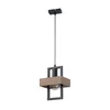 Luster na sajli ROBIN 1xE27/60W/230V drvo