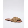 Trendyol Shoes Ženske papuče Takss25Te00030, Braon