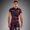 Venum Muška majica Rashguard UFC Zenith Authentic Fight Week, Bordo
