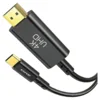 Awei CL-212T USB-C na HDMI kabel 4K 30Hz črne barve