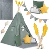 shumee Teepee šotor za otroke NK-406 Nukido - zelen