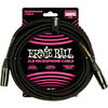 ERNIE BALL P06392 20FT BRAIDED XLR MIKROFONSKI KABEL BLACK