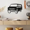 Wallity Zidna dekoracija FORD Club Wagon Old Van, 60 x 40 cm, Crna