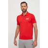 EA7 Emporio Armani Majica rdeča/bela