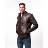 LA FORCE Muška kožna jakna Roberto, Braon