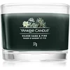 Yankee Candle Srebrna žajbelj in bor - - mini dišeča sveča
