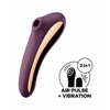 Vibrator Satisfyer Dual Kiss vijoličen