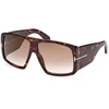 TOM FORD Ženske naočare za sunce Raven 0FT1036 52F60, Braon
