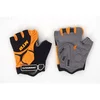 Rukavice CROSSER CG-501 SHORT FINGER black/orange XL