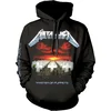 Metallica Master Of Puppets Tracks pulover s kapuco XXL