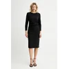 Obleka Calvin Klein črna barva, LV044D062G