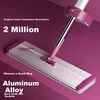 Okaywife Ravni mop od aluminijumske legure, 40 cm, 4 krpe