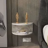 Hanah Home Noćni stočić Bella, 45x19.6x23.8 cm, Prljavo beli