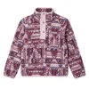 Columbia Helvetia II Printed Half Snap Fleece Bordo
