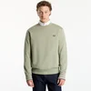 Mikina FRED PERRY Crew Neck Sweatshirt Seagrass XL