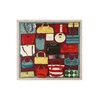 Kate Spade Ruta New York Handbag Archive rumena/zelena/rdeča/bela
