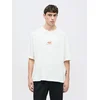 Majice Jordan Flight Mens Oversized Graphic T-Shirt White S