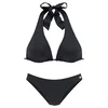 LASCANA Bikini črna