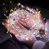 Žuto Bele LED Grančice Lampice 50m