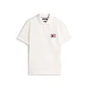 TOMMY HILFIGER Majica slonovina/mornarska/rdeča