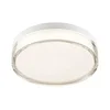 Redo 01-3731 - LED plafonsko svetlo FRISBI LED/12W/230V 3000/4000K IP44 belo