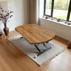 Hanah Home Proširivi trpezarijski sto, Hrast