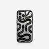 Casetify Maska za mobilni telefon iPhone 15 Pro, Providno-crna