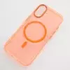 Maska Mag Case IPF Transparent za iPhone 17 narandzasta