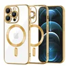 Ovitek Techsuit Luxury Crystal MagSafe za iPhone 12 Pro Max - gold