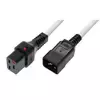 MicroConnect Kabel napajalni C19 IEC Lock - C20 3m Bel
