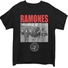 Ramones Majica Cage Photo Unisex Black M