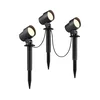 Brilliant - SET 3x LED spoljašnja lampa KAMARA LED/8,5W/230V IP44 crna