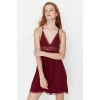 Ženska spavaćica Trendyol Lace Knitted