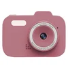 Free 2 Play Digitalni fotoaparat z dual kamero, pink