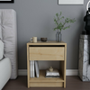 HANAH HOME Noćni stočić Sheridan Oak