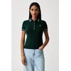 Lacoste polo ženska majica z bombažem