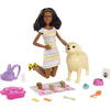 MATTEL Mattel, Barbie Set z Rojstvom Psi?kov z Rjavolasko Lutko Manekenko in Dodatki, Ve?barvno, (21582537)