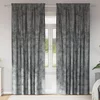 Baršunaste zavjese sa zavjesama 2 pcs Siva 245 x 140 cm Baršun