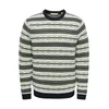 Only & Sons Pulover ONSHARRY zelena/bela