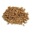 Plastične voščene kroglice / biseri Glance rice 3x6 mm - zlate barve. (10 g)