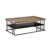 Eglo 424051 -Klubska mizica TOZAWA 36x100 cm rjava/črna - FSC certifikat