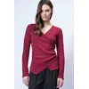 Trend Alacati Stili Ženska bluza Alc-X14707, Bordo