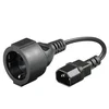 Napajalni kabel C14 -Schuko M-F