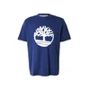 TIMBERLAND Majica NORTHWOOD TREE mornarska / bela