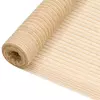 Mreža za privatnost bež 1,5 x 50 m HDPE 75 g/m2