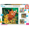 Educa Disneyjeve pravljice Puzzle 4v1 (12,16,20,25 kosov)