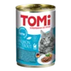 TOMI Konzerva za mačke losos&pastrmka u sosu 400g