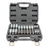 Komplet nasadnih bitov Torx 1/2, T10 - T60, 18 kosov Lincos