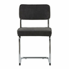 Antracitno siv jedilni stol Unique Furniture Rupert Bauhaus